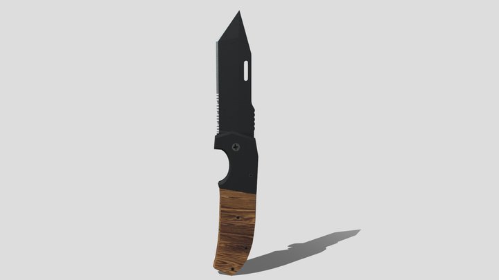 folding knife – Gratis 3D-model STL