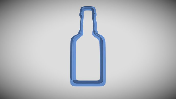 Bottle Cookie Cutter – Modello 3D gratuito STL