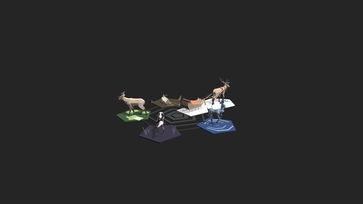 Deer 3D Model