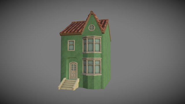 Dream Hills Town Center House 3D Model