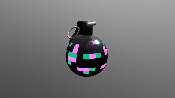 Disco bomb 3D Model
