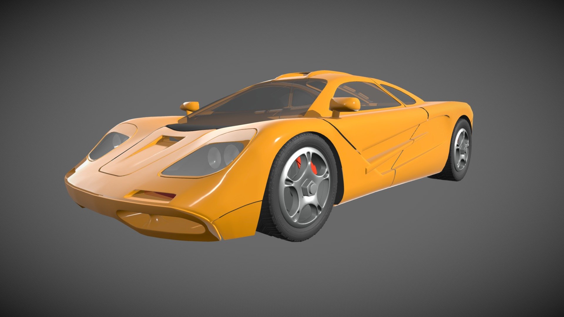 McLaren F1 / Hypercar - 3D model by 3Dlif.e [eb9471f] - Sketchfab