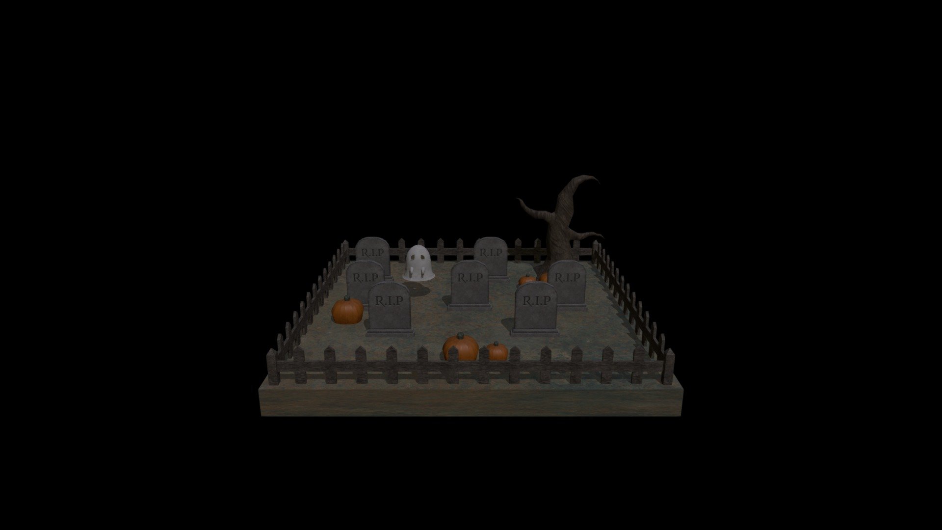Graveyard Diorama