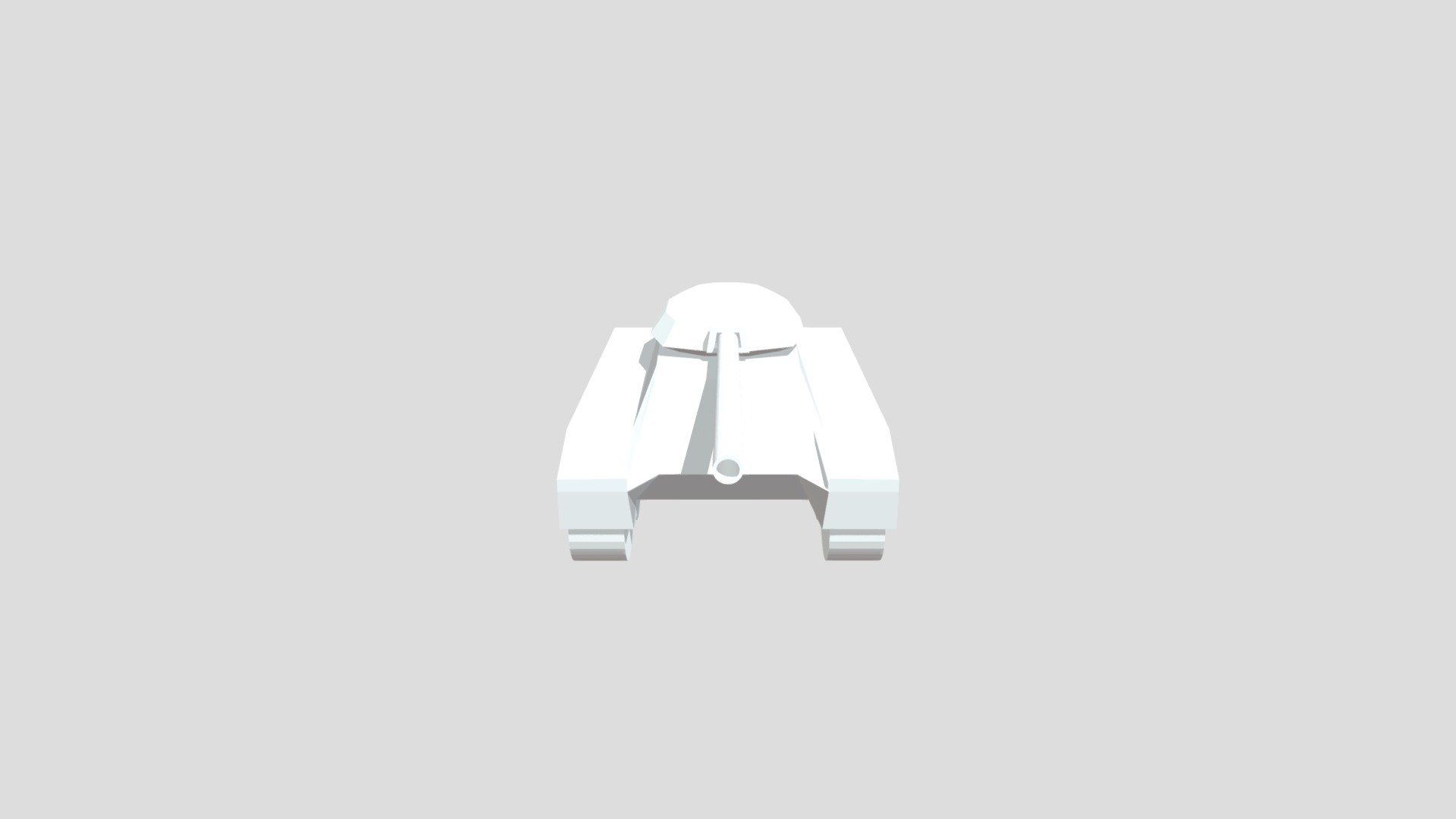 Tank low-poly