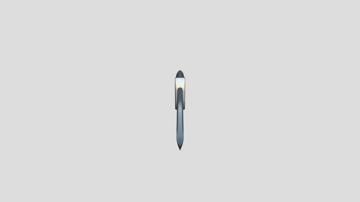 Hunting Knife Exercise 3D Model