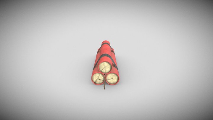 Dynamite 3D Model