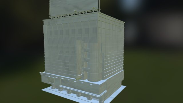 上海建築物-上海第一醫藥商 3D Model