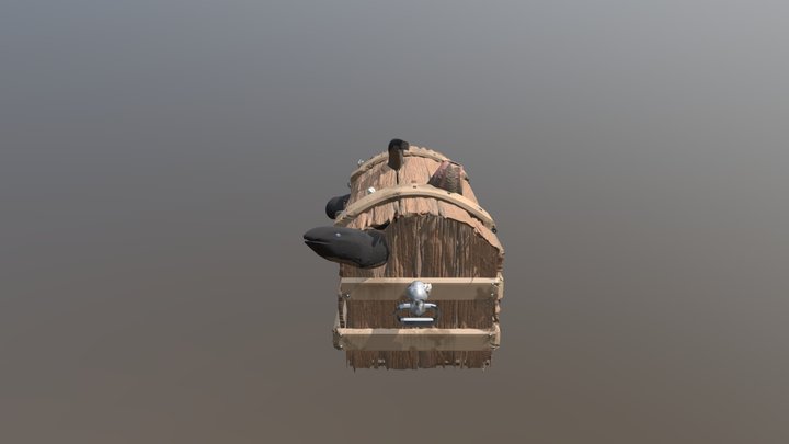 cuneo loot chest 3D Model