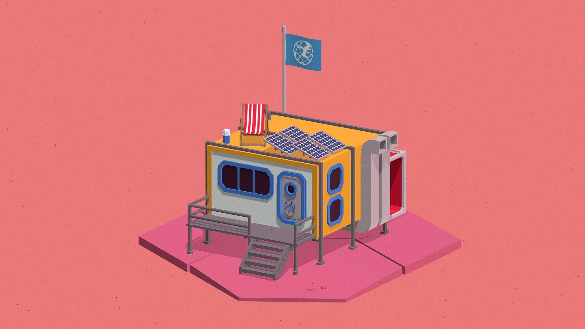 Homebase - 3D model by diabeticspoon92 (@diatbeticspoon92) [eb9a23b ...
