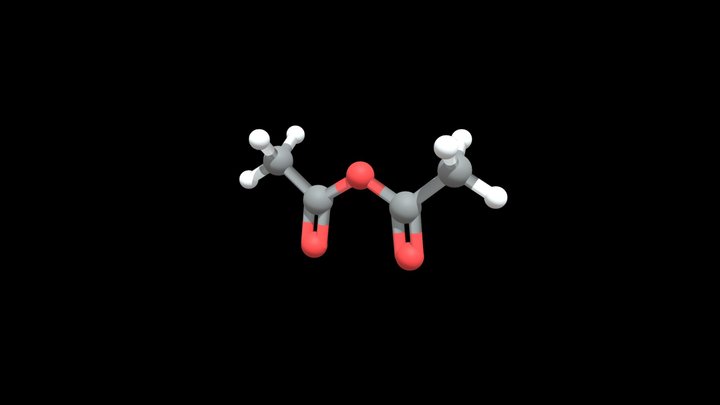Acetic Anhydride – Modello 3D gratuito STL