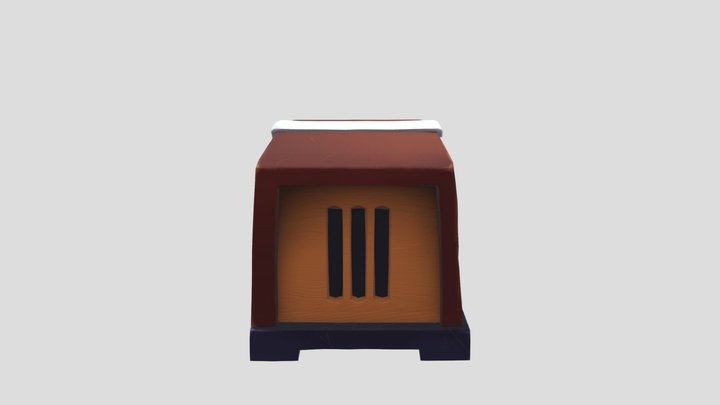 Radio 3D Model