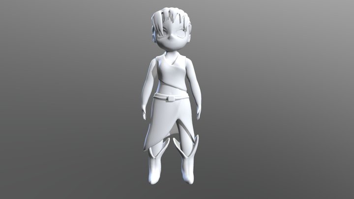 Stylized Dani Model v1.5 3D Model