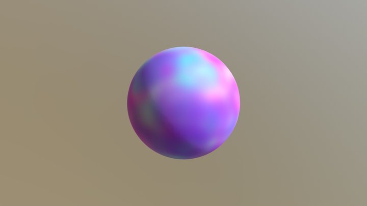 Unicorn Sphere - Megan (and Valerie And Riya) 2 3D Model