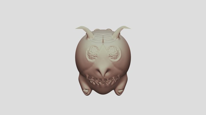 Mon monstre dans Sculpt GL 3D Model
