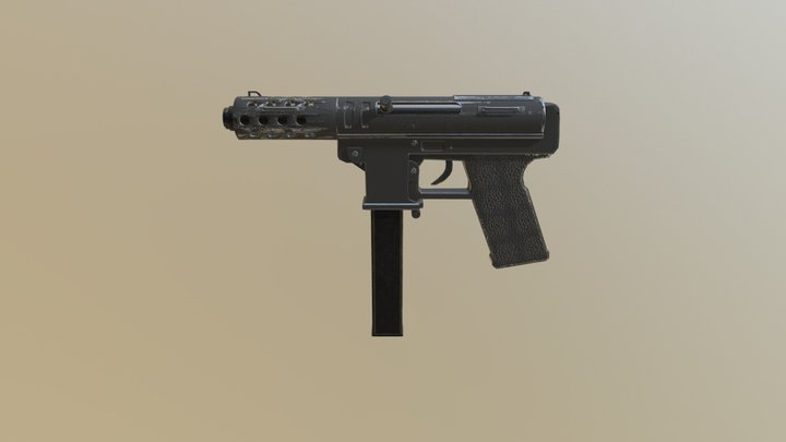 Tec 9 3D Model