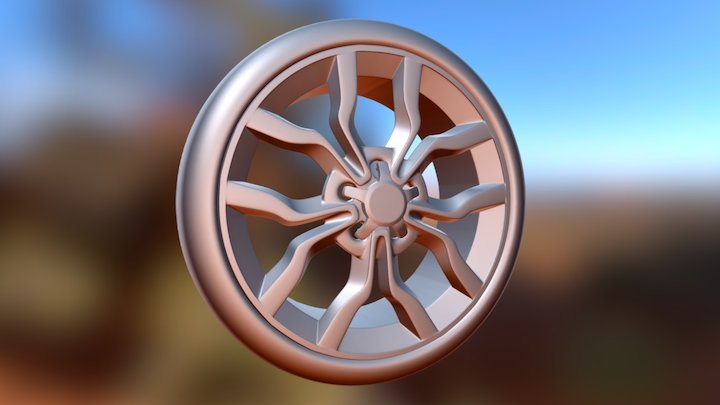 Wheel 3D Model