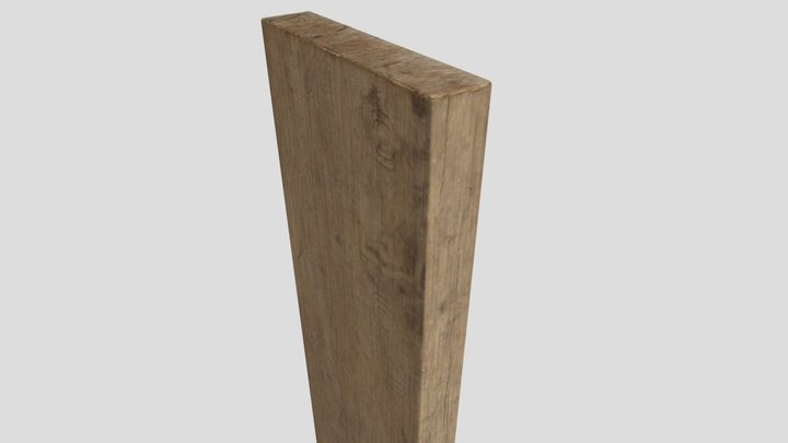 Plank (wood) 3D Model