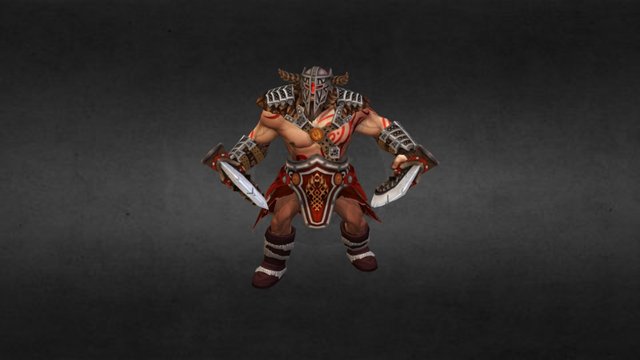 Raider northern steppes (set for dota 2) 3D Model