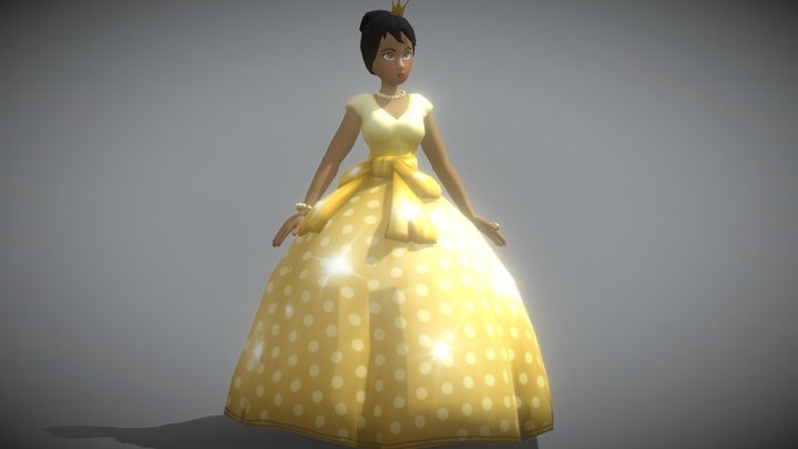 3DRT - Fantasy Princess - 06 3D Model