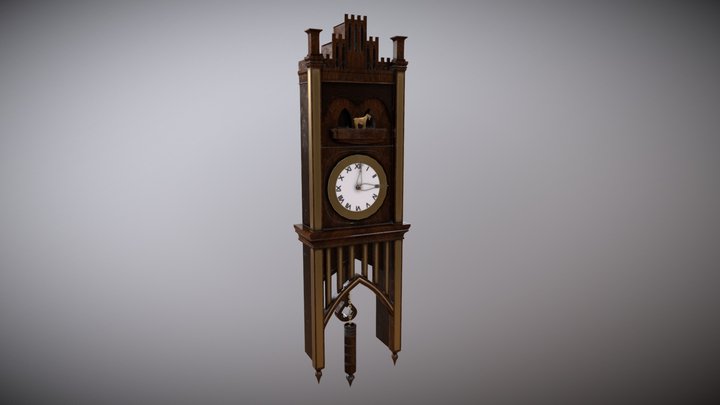 Cuckoo Clock - Worldskills 2024 National Final 3D Model