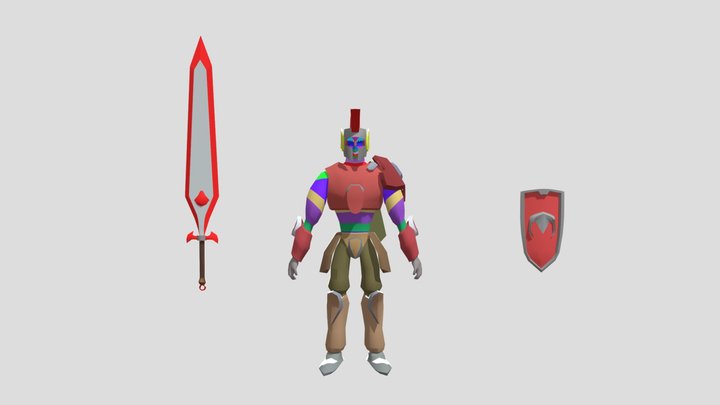 Color-Man 3D Model