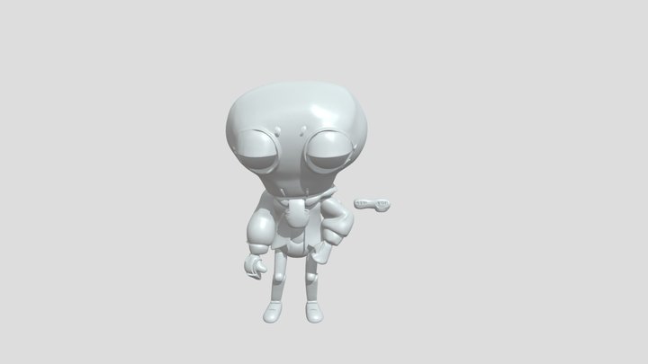 Rebecca from dandy world 3D Model