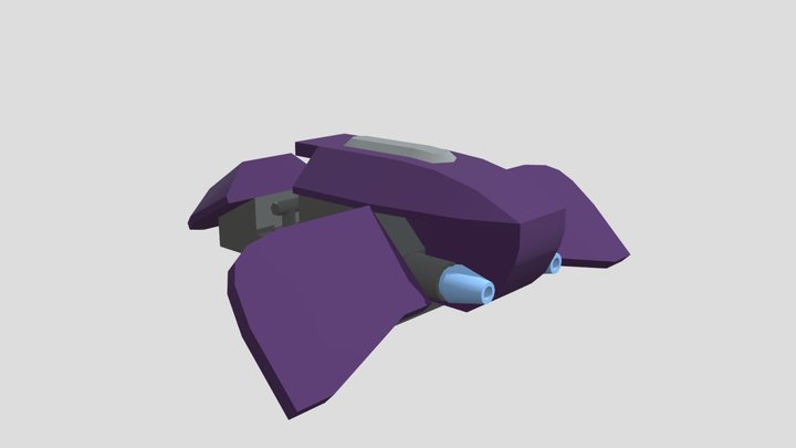 HALO MEGA Covenant Ghost 1 (Legacy) 3D Model