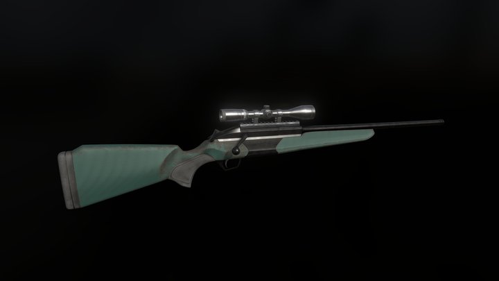 Beretta BRX1 Rifle 3D Model