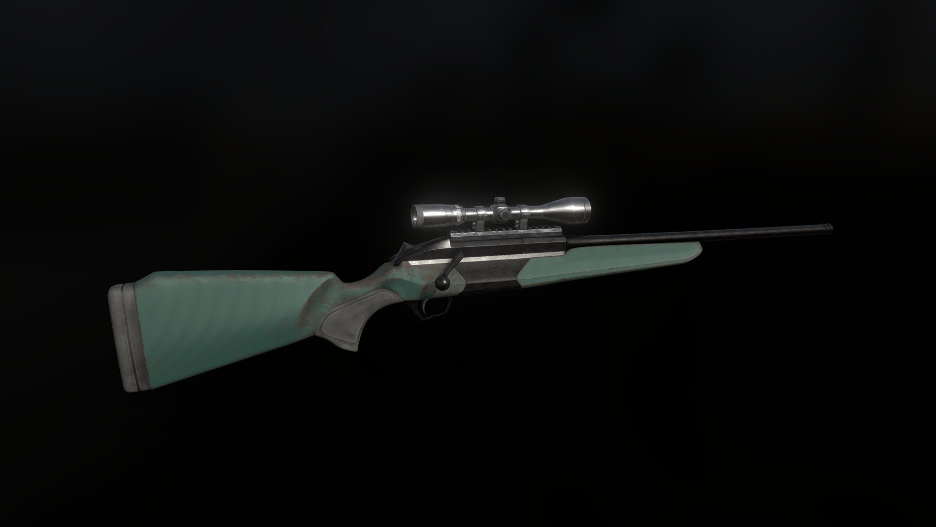 Beretta BRX1 Rifle - 3D model by ARKBlender (@ARKS-3D-Studio) [eba3e54 ...