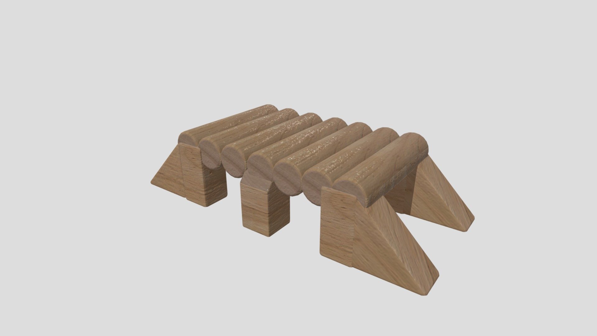 Wooden bridge