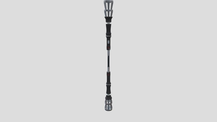 Sci-Fi Bo-Staff 3D Model