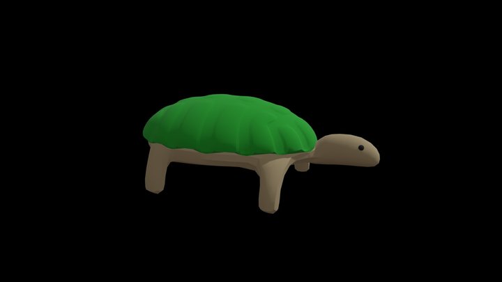 turtle animal sidekick 3D Model