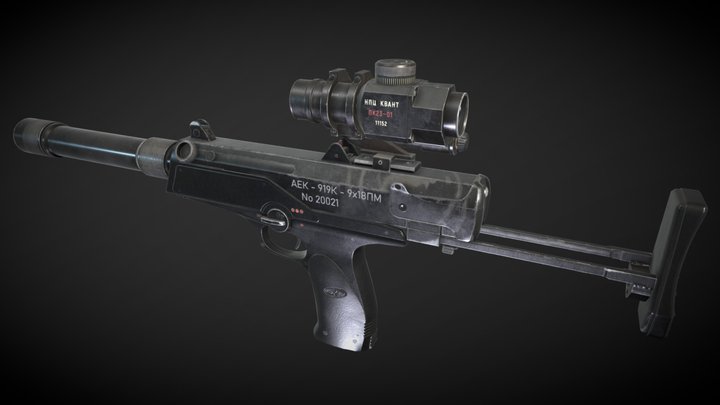 AEK-919K "Kashtan" 3D Model