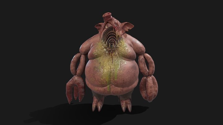 Gluttony monster 3D Model