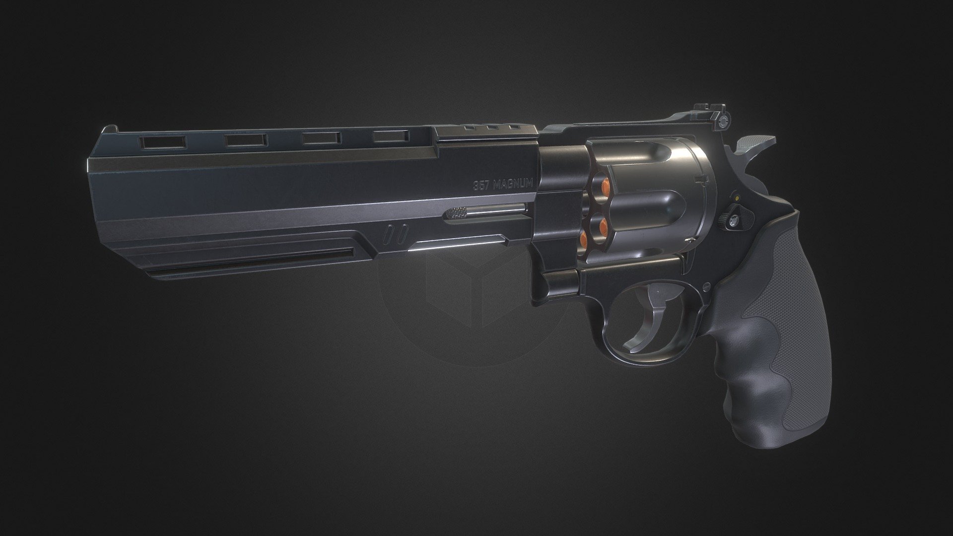 Revolvers 357 Magnum - 3D model by sOils [eba7702] - Sketchfab