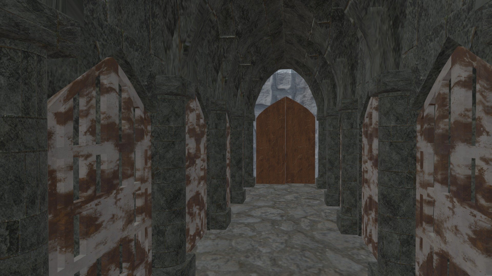 Gothic Medieval prison - Download Free 3D model by Setima77 [eba86c9 ...