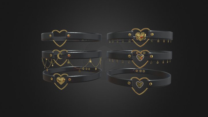 Choker Set – Modello 3D gratuito STL