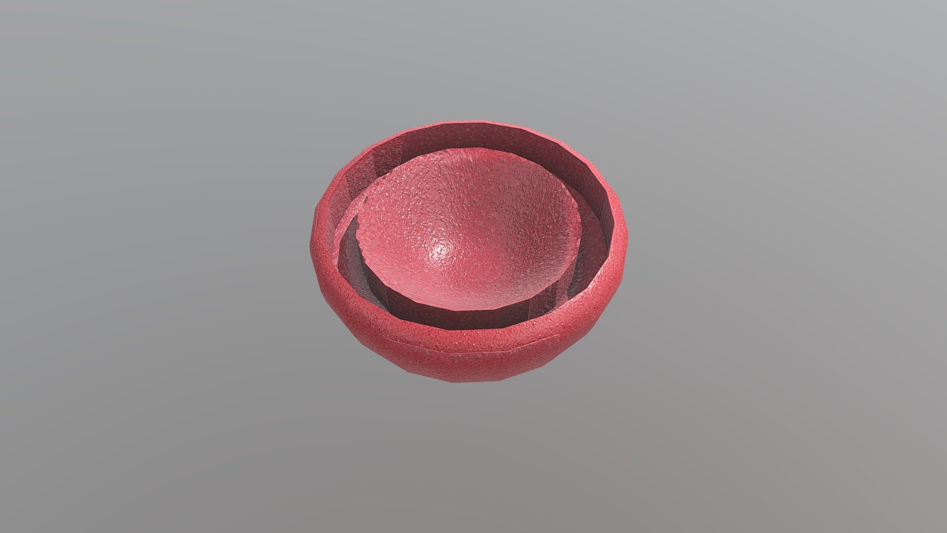 A Red Bowl.