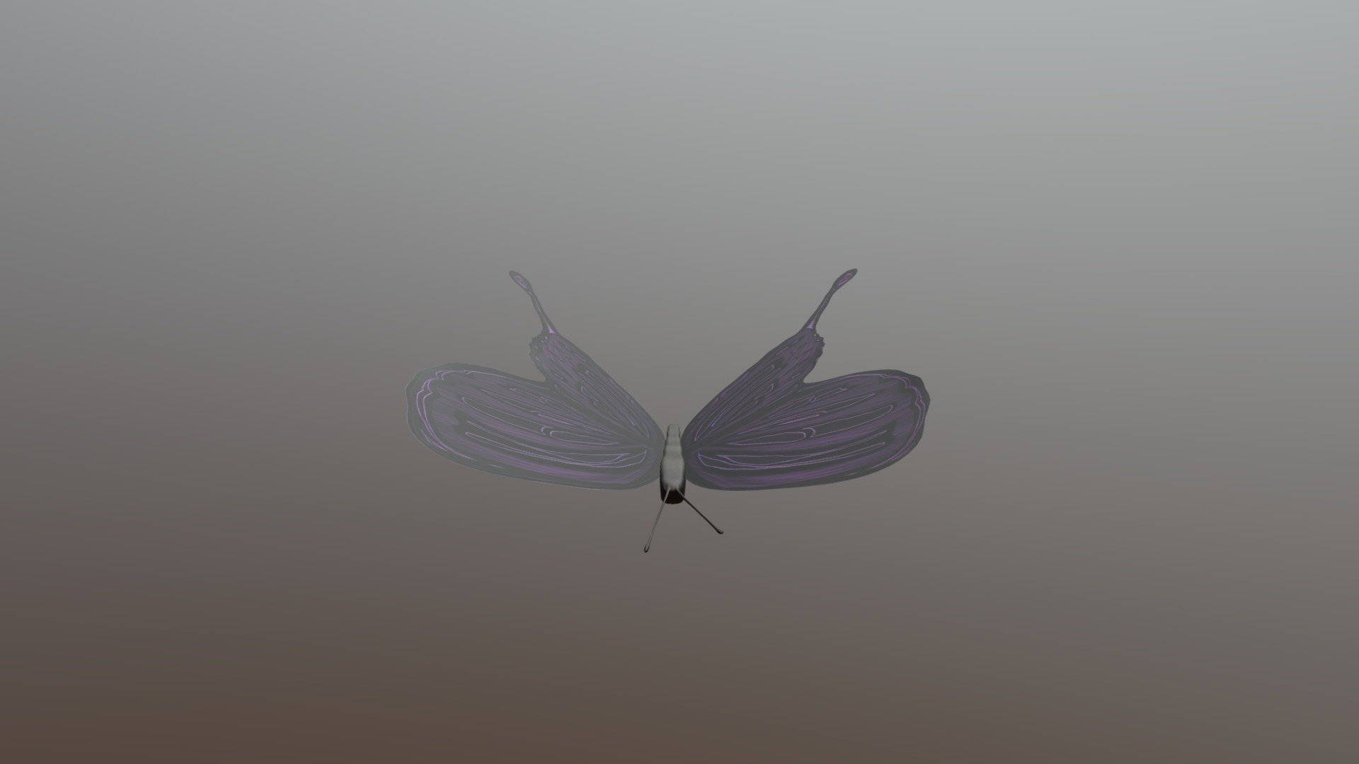 VTD A4 Butterfly Asset: Textured