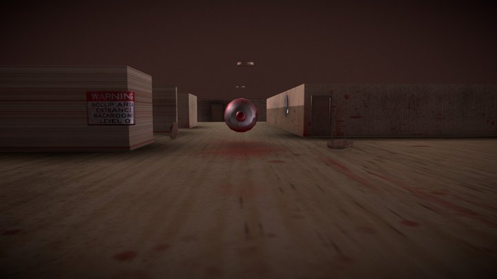 Hero Object Backrooms 3D Model