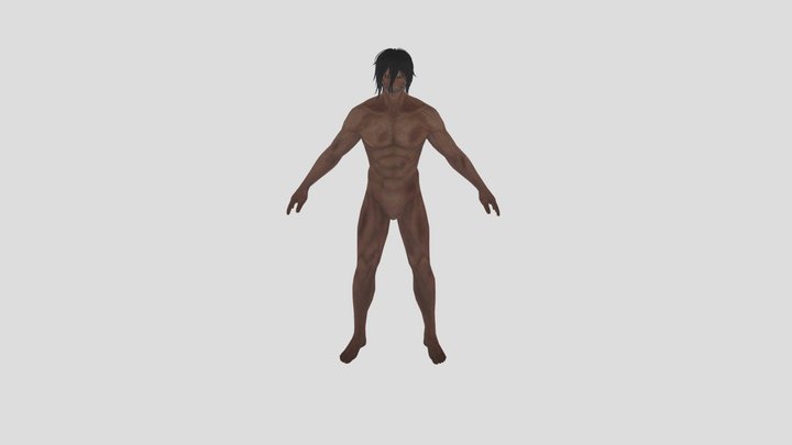 EREN TITAN IN FF 3D Model
