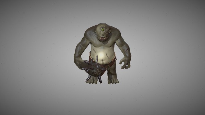 Troll-face-3d-model 3D models - Sketchfab