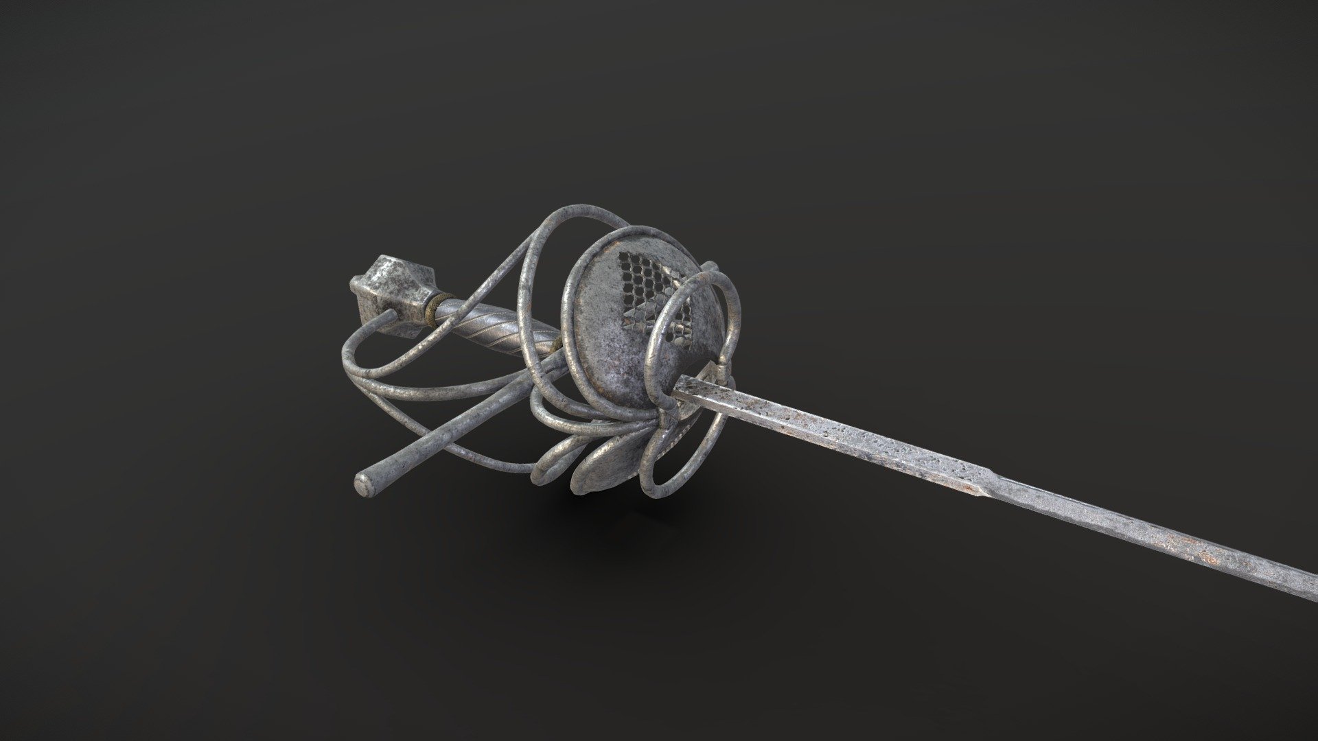 German Rapier - 17th Century