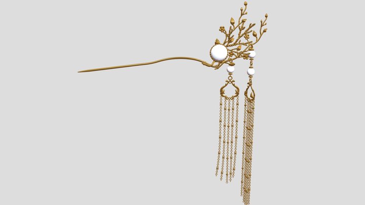 Hairpin 3d Models Sketchfab Hairpin 3d Models Sketchfab