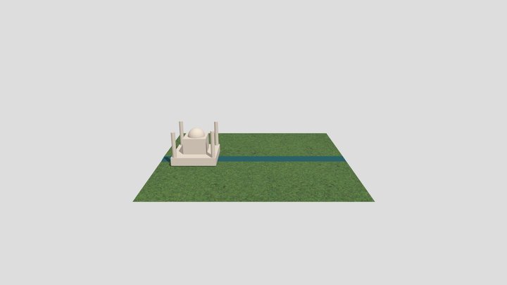 Tajmahal 3D Model