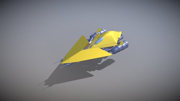 Spartan Ship 2 3D Model