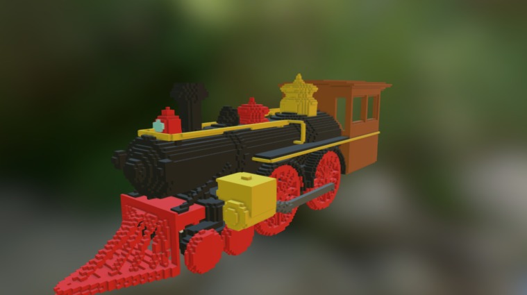 Minecraft 3D Model ~ Union Pacific #119 - 3D model by Fizzy_Chickens ...