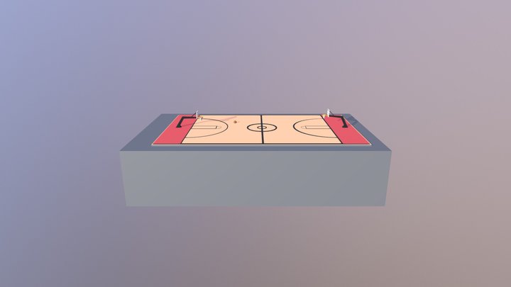 My Basketball Court 3D Model