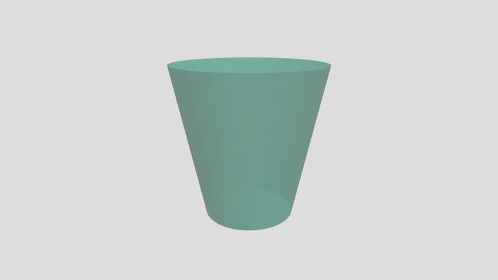 Cylnder Disrtorted Transparent reference 3D Model