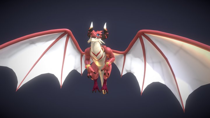 Elemental Dragons 3D Model